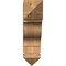 Ekena Millwork Funston Arts & Crafts Smooth Bracket, Western Red Cedar, 5 1/2"W x 20"D x 20"H BKT06X20X20FST03SWR - alternate 4